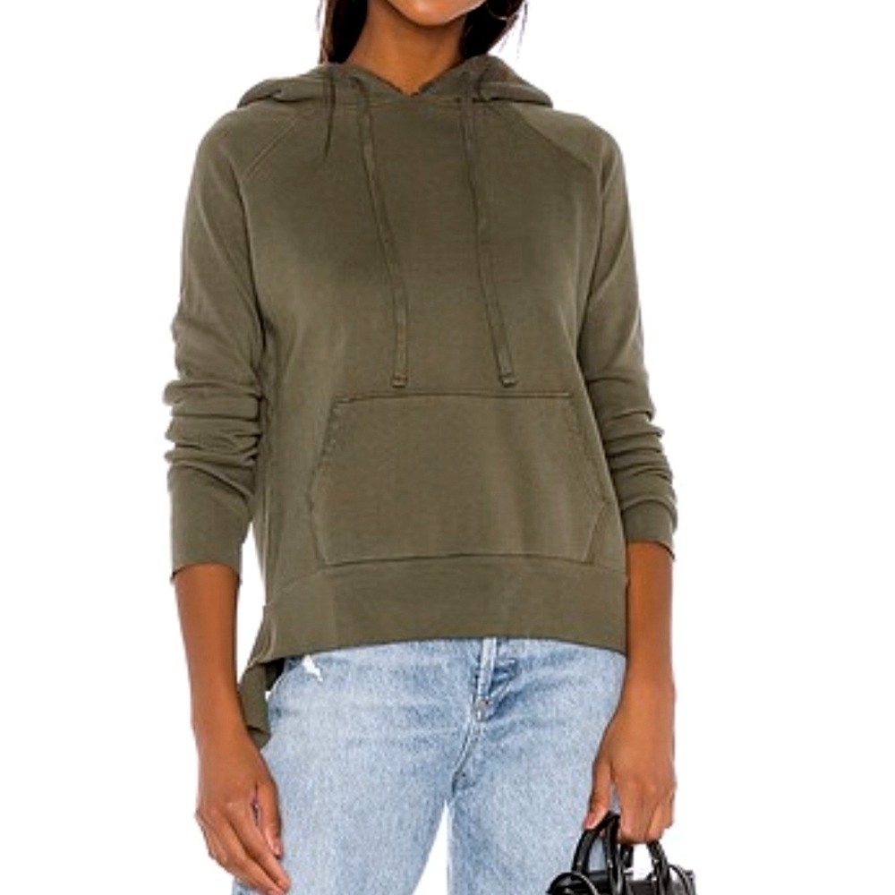 Frank & Eileen Tee Lab Triple Fleece Hoodie Brown Distressed Sz‎ Small Cozy